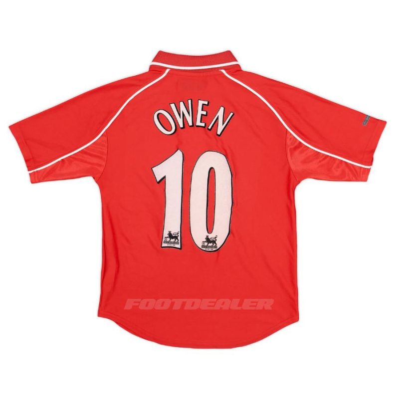 Maillot Liverpool Domicile 2000 2002 Owen