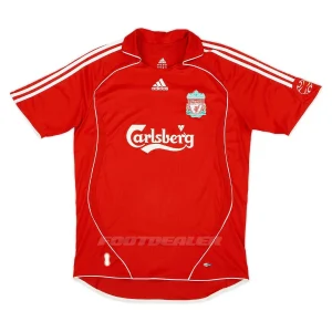 Camiseta local Liverpool 2006 2007 Gerrard