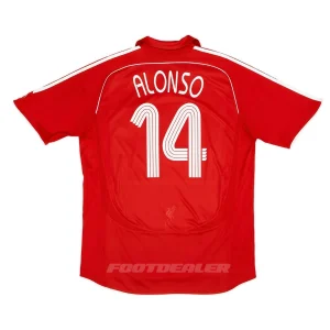 Camiseta Liverpool Local 2006 2008 Alonso