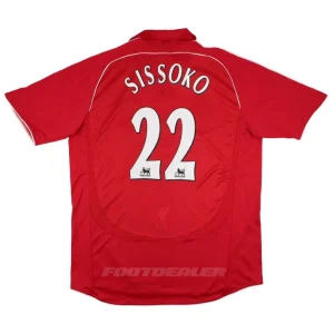Camiseta Liverpool Local 2006 2008 Sissoko