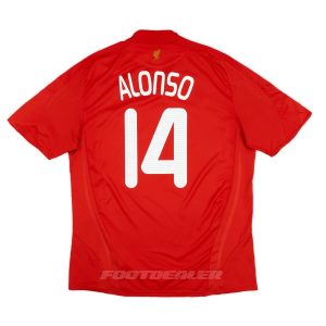 Maillot Liverpool Domicile 2008 2010 Alonso