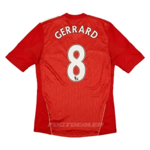 Camiseta local Liverpool 2010 2012 Gerrard