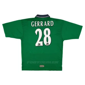 Camiseta de visitante del Liverpool 1999 2000 Gerrard