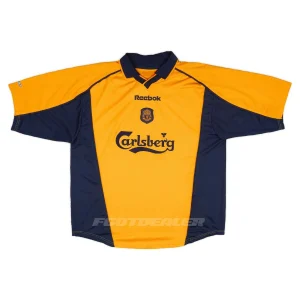 Camiseta de visitante del Liverpool 2000 2001 Gerrard
