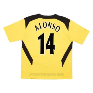 Camiseta Liverpool Visitante 2004 2006 Alonso