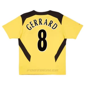 Camiseta de visitante del Liverpool 2004 2006 Gerrard