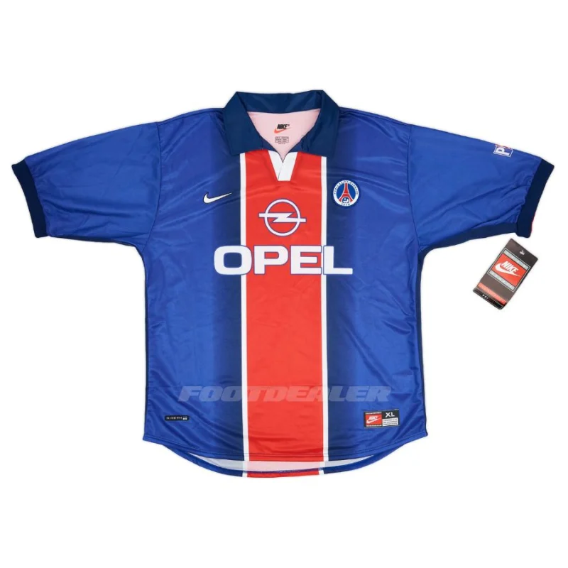 Maillot PSG Domicile 1998 1999 Hechter Maillot PSG Domicile 1998 1999 Hechter