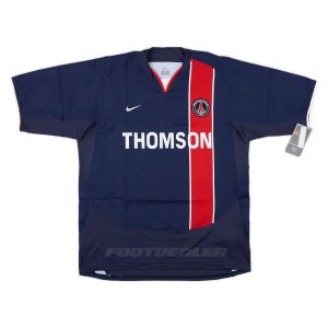 Maillot PSG Domicile 2003 2004 Pauleta