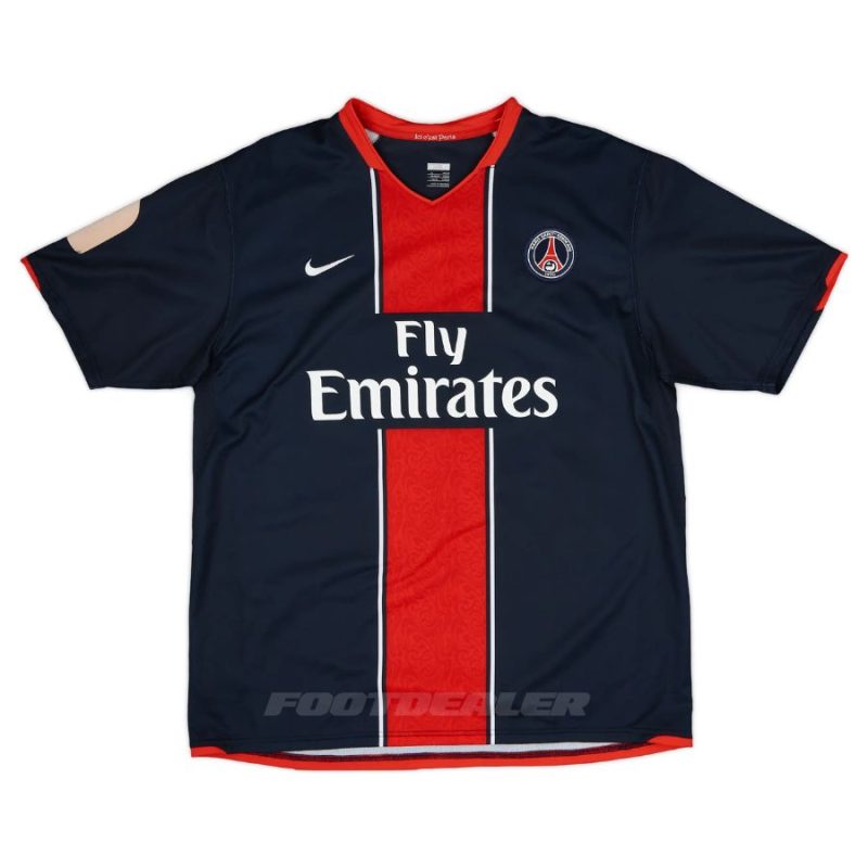 Maillot PSG Domicile 2007 2008 Giuly