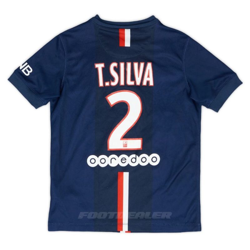 Maillot PSG Domicile 2014 2015 T. Silva