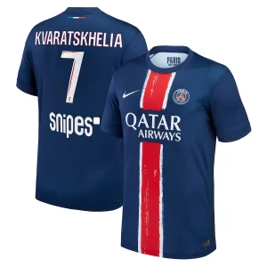 PSG Home Jersey 2024 2025 Kvaratskhelia (2)