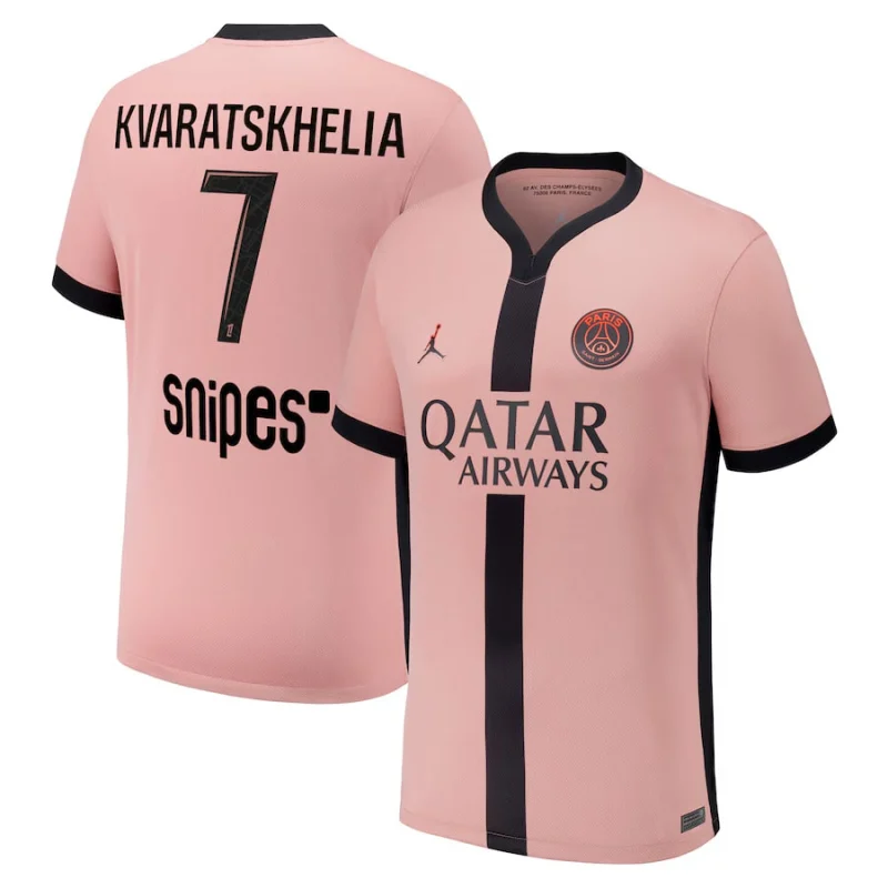 Maillot PSG Third 2024 2025 Kvaratskhelia (1) Maillot PSG Third 2024 2025 Kvaratskhelia (1)