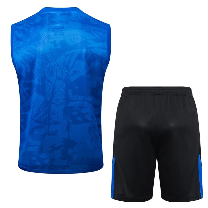 Debardeur Short Barca 2024 2025 Bleu Ciel