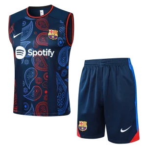 Debardeur Short Barca 2024 2025 Bleu Sombre