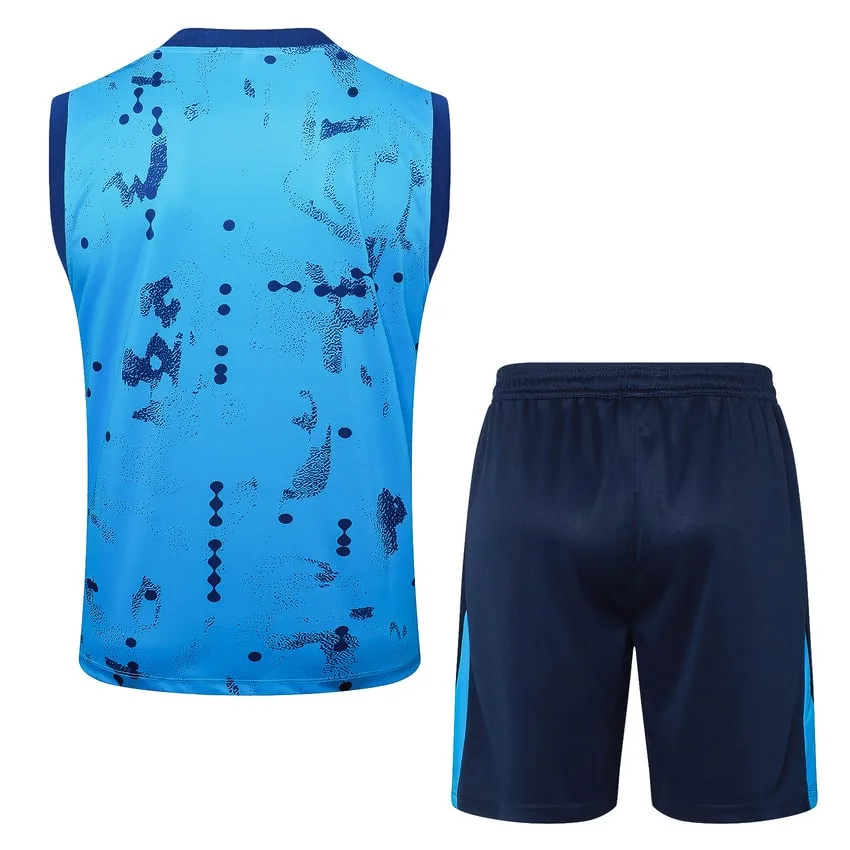Debardeur Short Chelsea 2024 2025 Bleu Ciel