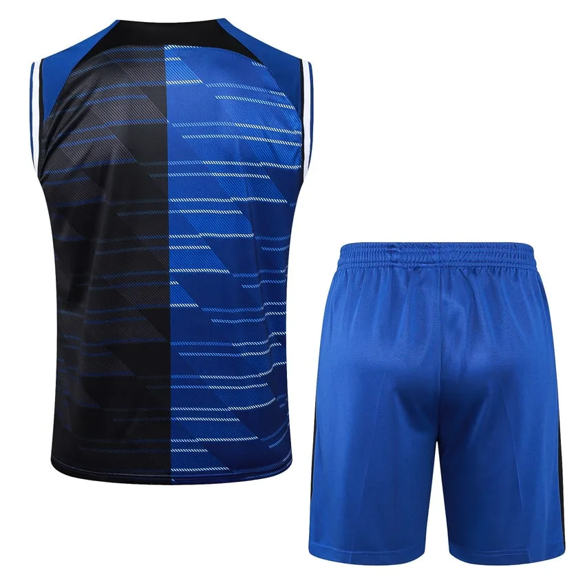 Debardeur Short Inter Milan 2024 2025 Bleu Noir