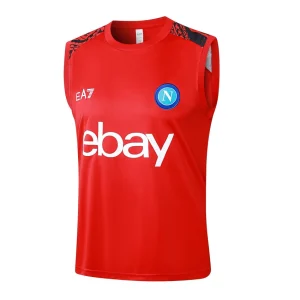 Debardeur Short Naples 2024 2025 Rouge Clair