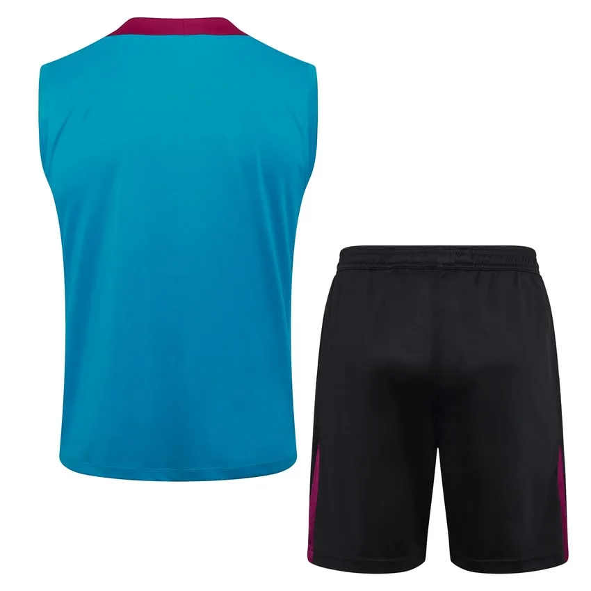 Debardeur Short PSG 2024 2025 Bleu Ciel