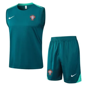 Tank Top Short Portugal 2024 2025 Green