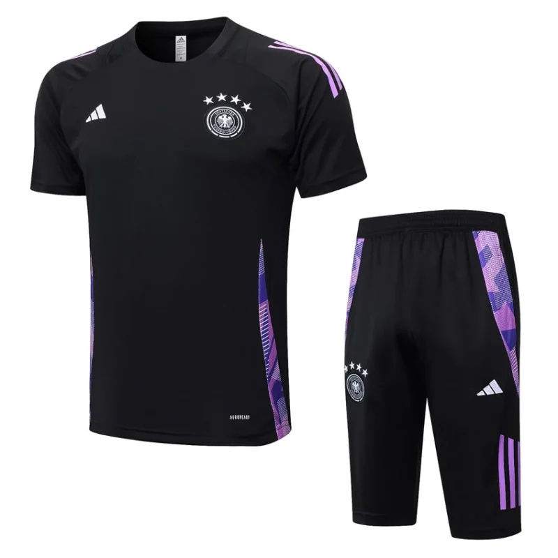 Ensemble Maillot Short Allemagne 2024 2025 Noir Nuit Ensemble Maillot Short Allemagne 2024 2025 Noir Nuit