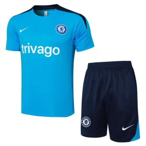 Chelsea 2024 2025 Light Blue Jersey Shorts Set