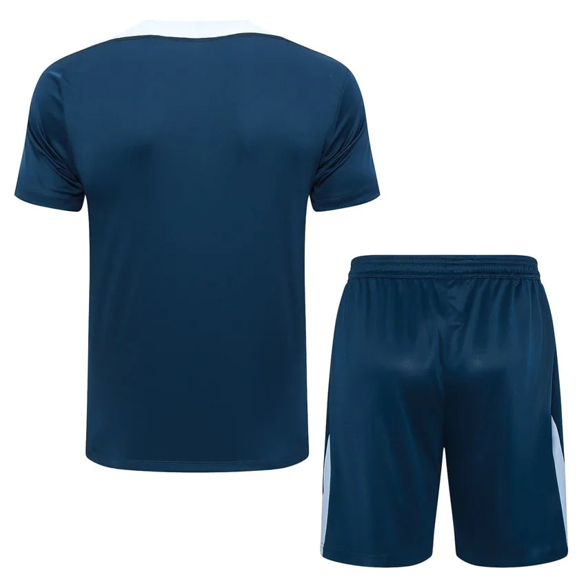 France Team 2024 2025 Blue Jersey Shorts Set