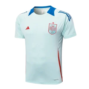 Conjunto de camiseta y pantalón corto blanco de España 2024-2025