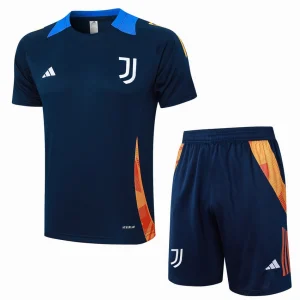 Juventus 2024 2025 Blaues Trikot-Shorts-Set