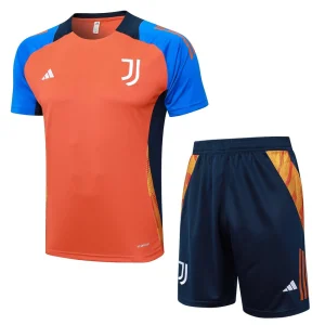 Juventus 2024 2025 Orangefarbenes Trikot-Shorts-Set