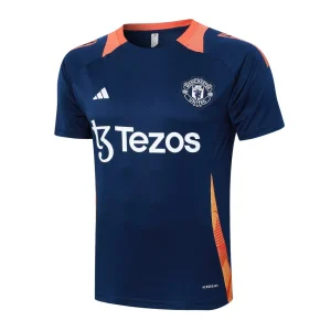 Ensemble Maillot Short Manchester United 2024 2025 Bleu