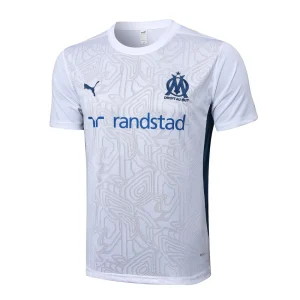 Ensemble Maillot Short OM 2024 2025 Blanc