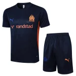 Ensemble Maillot Short OM 2024 2025 Bleu Foncé