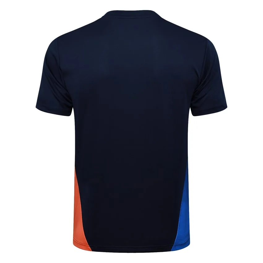 Ensemble Maillot Short OM 2024 2025 Bleu Foncé