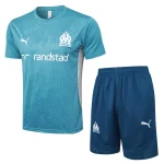 Ensemble Maillot Short OM 2024 2025 Vert