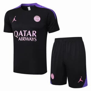 Ensemble Maillot Short PSG 2024 2025 Noir