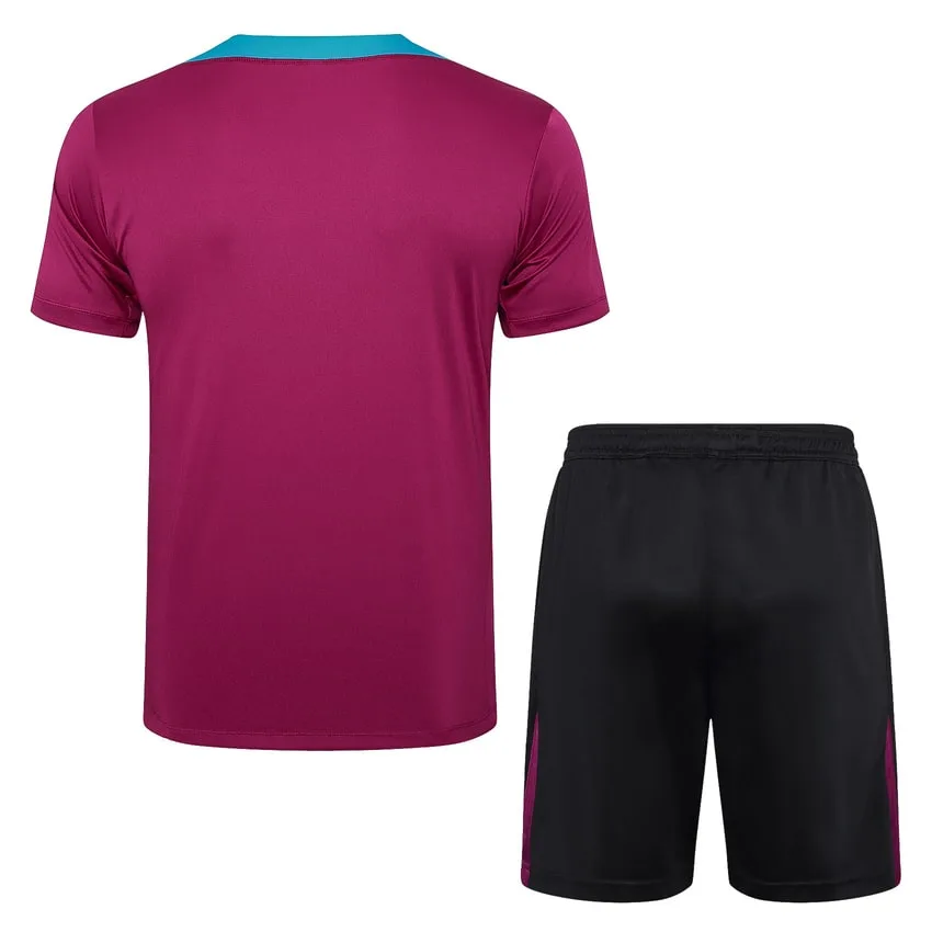 Ensemble Maillot Short PSG 2024 2025 Rose