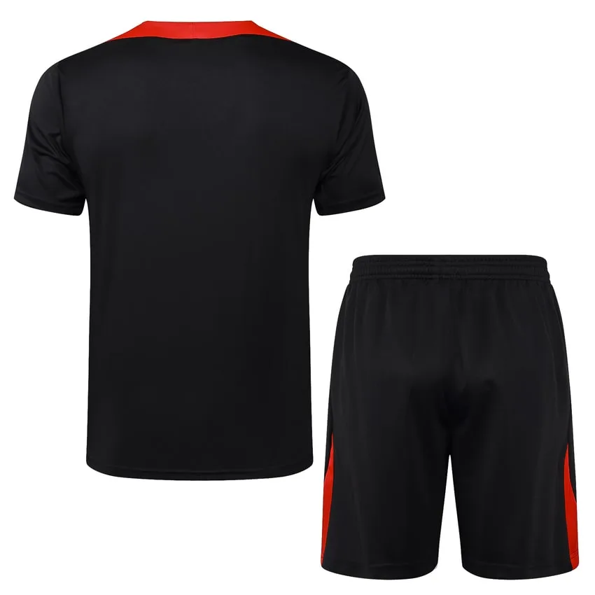 Ensemble Maillot Short Portugal 2024 2025 Noir