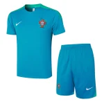 Ensemble Maillot Short Portugal 2024 2025 Vert