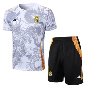 Real Madrid 2024 2025 Pa'epa'e Tarako Grey Pu'upu'u Jersey Set