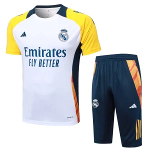 Real Madrid 2024 2025 White Samasama Short Jersey Set
