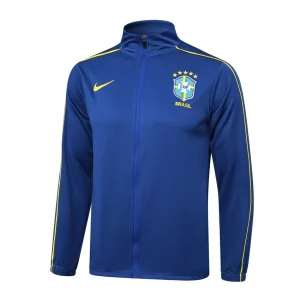 Brasilien Trainingsanzugjacke 2024 2025 Dunkelblau