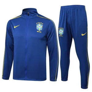 Brasilien Trainingsanzugjacke 2024 2025 Dunkelblau