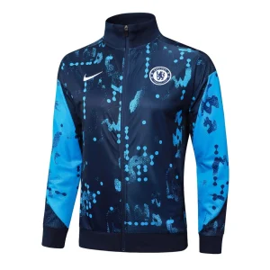 Chaqueta de chándal Chelsea 2024-2025 con estampado azul