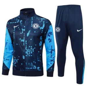 Chaqueta de chándal Chelsea 2024-2025 con estampado azul