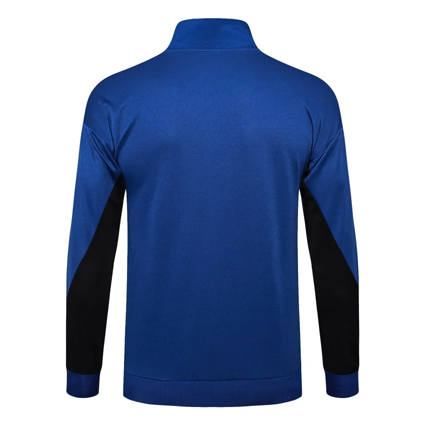 Survetement Inter Milan Veste 2024 2025 Bleu Noir