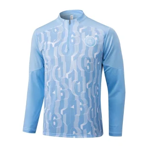 Manchester City Training Tracksuit 2024 2025 Sky Blue