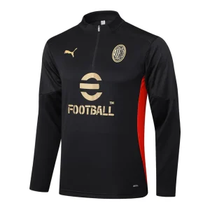 Chándal de entrenamiento del AC Milan 2024-2025 negro