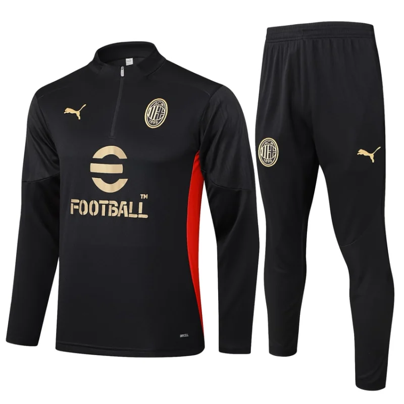 Survetement Milan AC Training 2024 2025 Noir