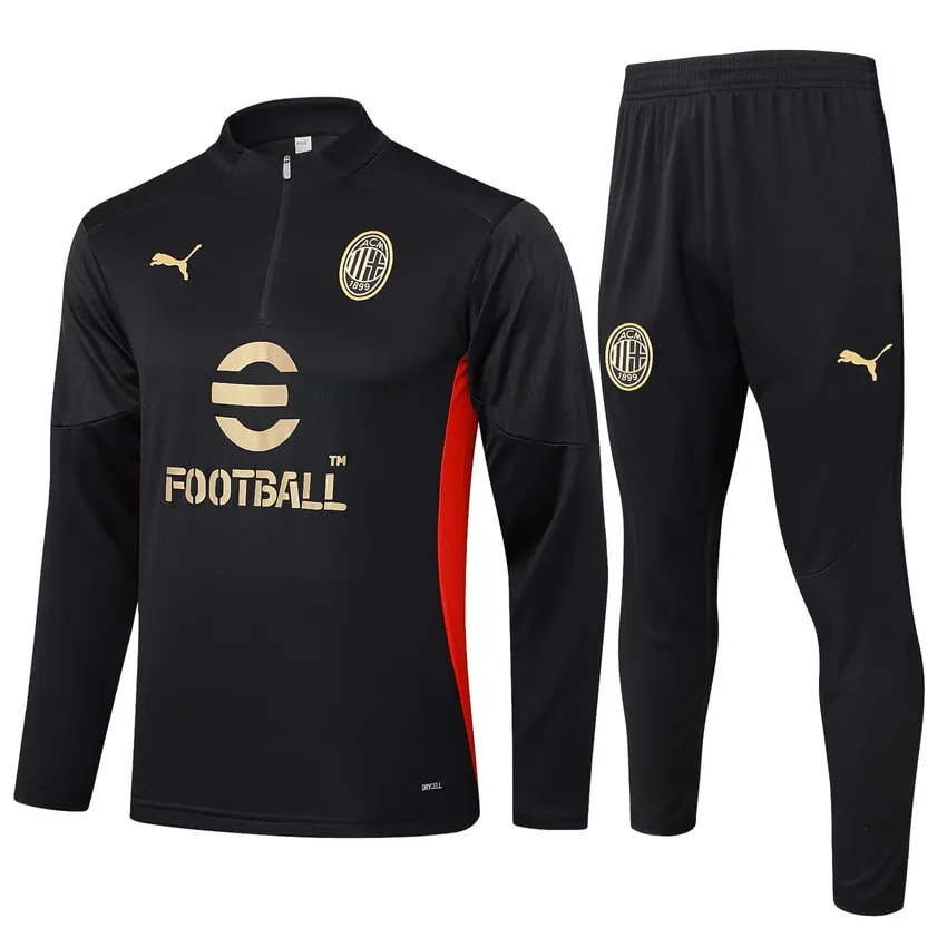 Survetement Milan AC Training 2024 2025 Noir