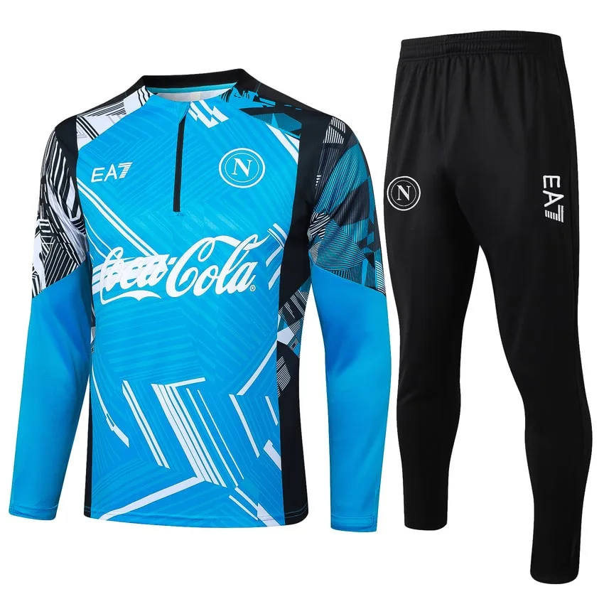 Naples Training Tracksuit 2024 2025 Sky Blue